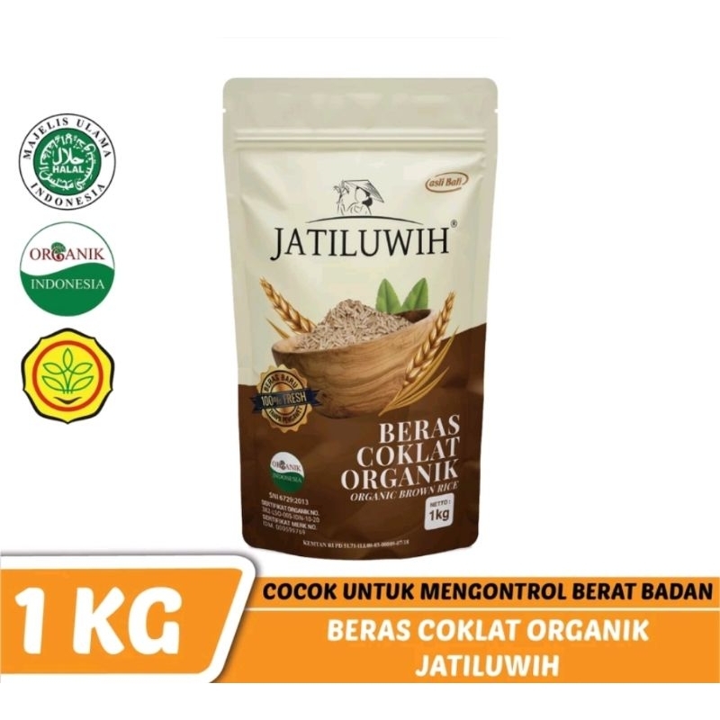 

BERAS COKLAT ORGANIC JATILUWIH 1 KG
