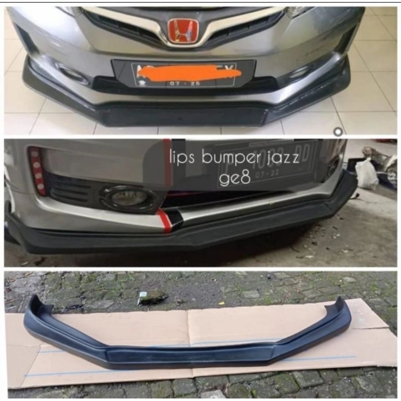 lips bemper jazz ge8 winglet bemper jazz ge8 mugen faceliif 2010 sampai 2013