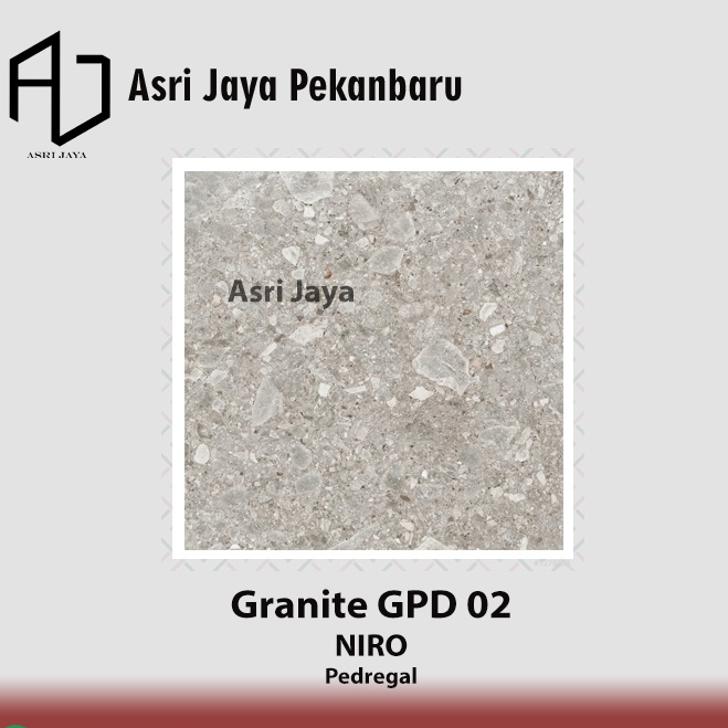 Niro Granite 60x60 Pedregal - GPD02 Ceppo