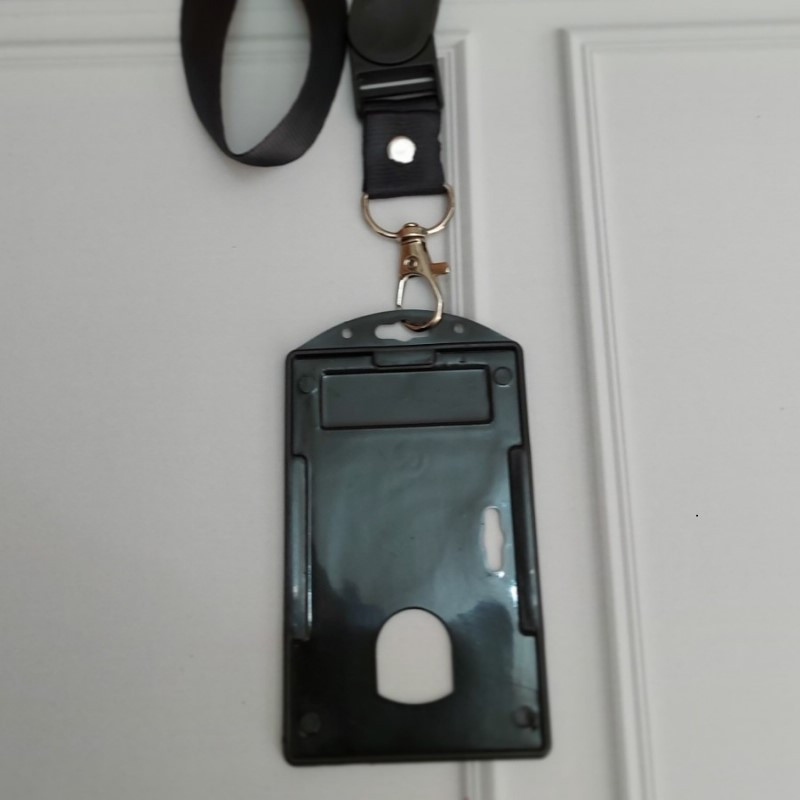 

Lanyar warna polos + ID card PVC