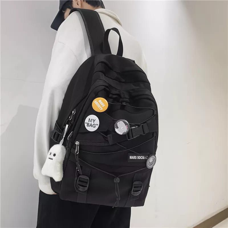 TAS RANSEL SEKOLAH PRIA DAN WANITA MY BAG KOREAN STYLE