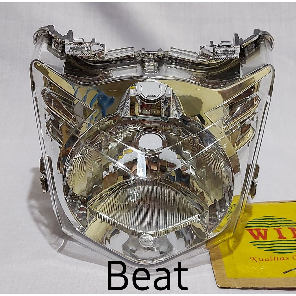 WIN Reflektor Beat Karbu Beat 2010 Reflektor Lampu Depan