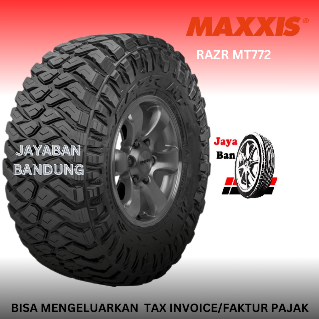 Ban Mobil Maxxis Ukuran 37x12.50 R20 RAZR MT772 - 4x4 Offroad Pacul