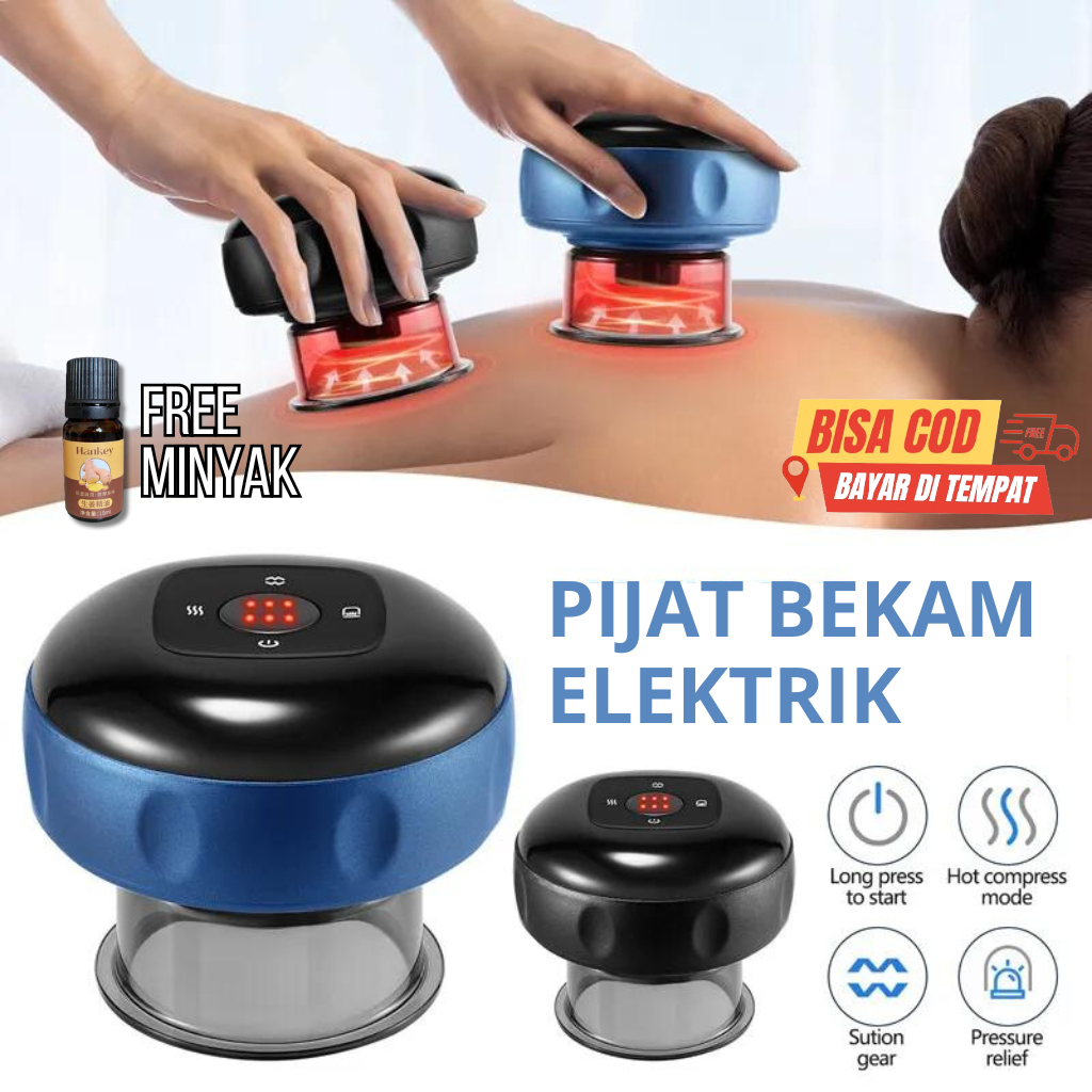 Bekam Elektrik / Alat Penghilang Pegal Dan Cape / Alat Bekam Elektrik Pintar