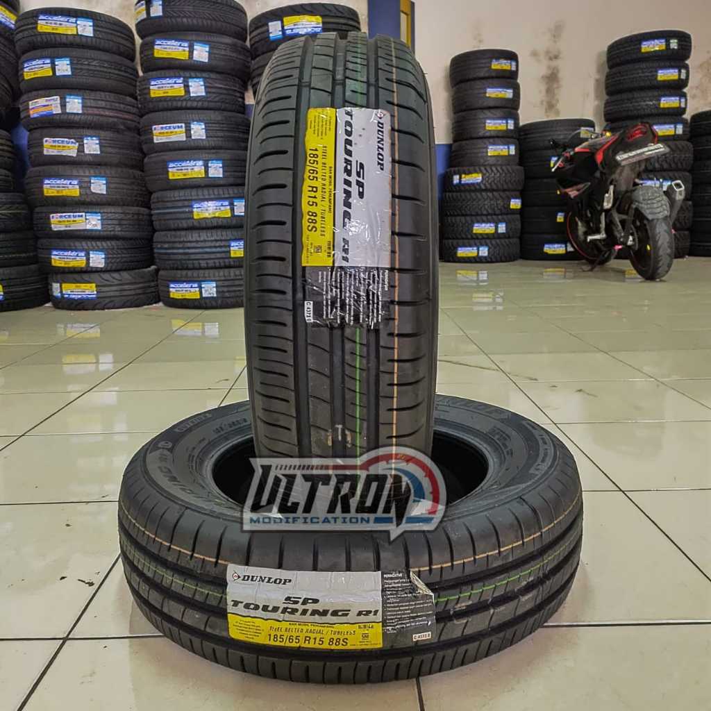 ready stock ban dunlop ukuran 185/65 r15 type dunlop sp touring - promoban dunlop