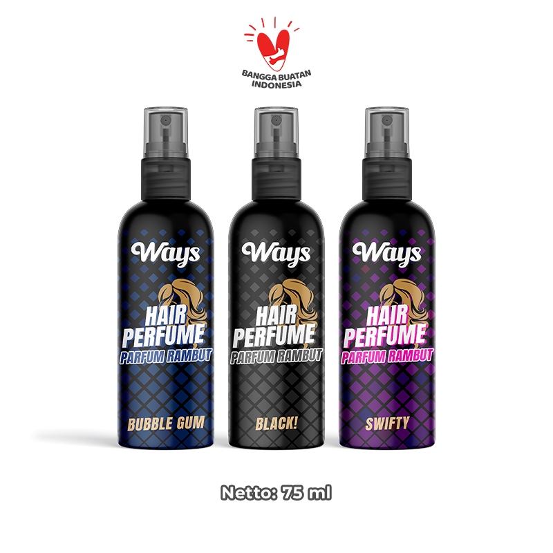 Hair Perfume Parfum Rambut Pria Wanita / Pewangi Rambut WAYS