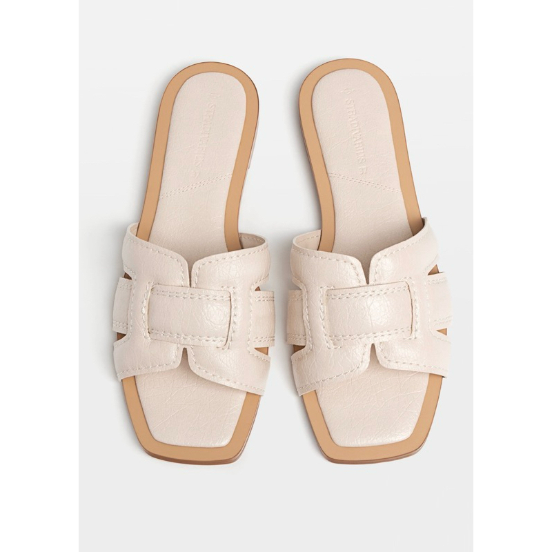 SALE‼️ STRADIVARIUS SANDAL WANITA DATAR DENGAN TALI