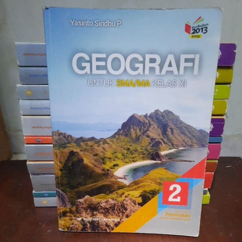 

buku paket geografi kelas 11 MA SMA penerbit erlangga original