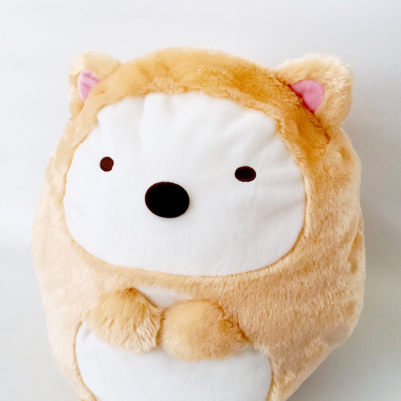 Jumbo XL Sumikko Gurashi Shirokuma Cat Costume Polar Bear 2022 Nuigurumi Plushie Boneka Bantal Peluk