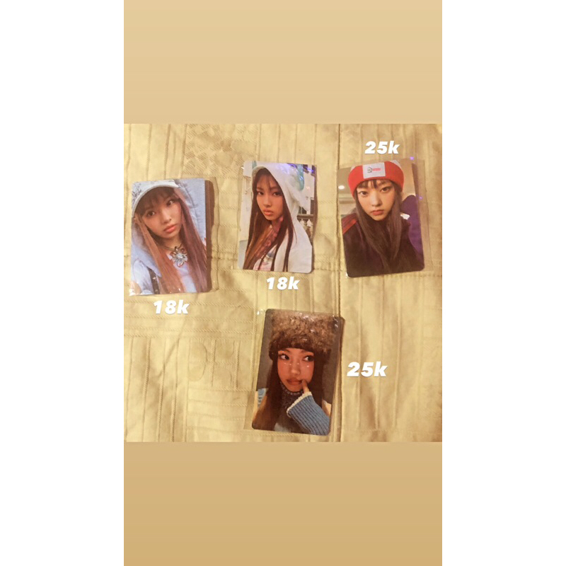 

SELLING PC NEW JEANS ( hyein & haerin )
