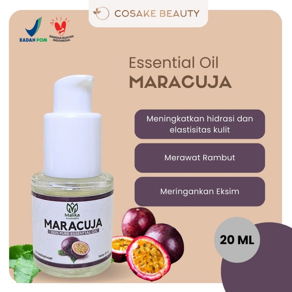 Maracuja Essential Oil @ 20 Ml / Essential Oil / Aromaterapi / Aromatherapy Oil / Oil Essential Arom