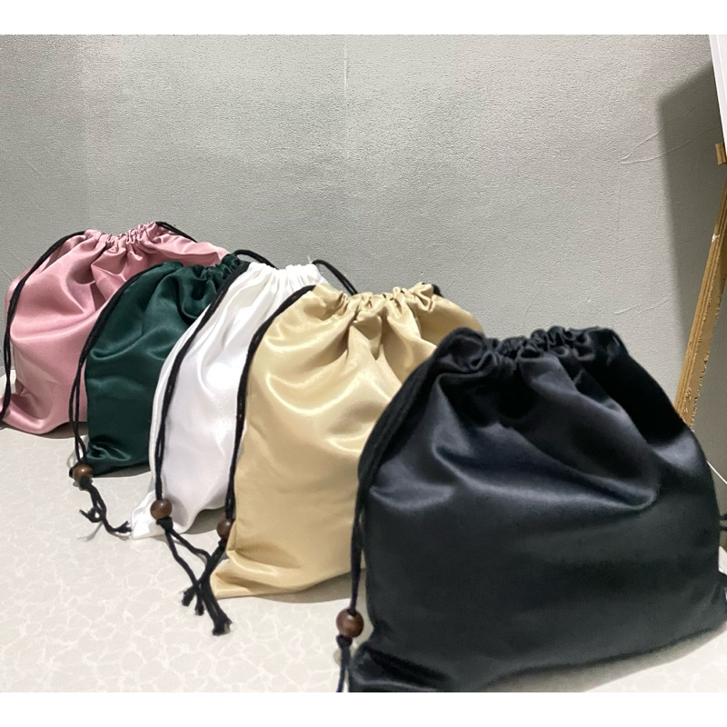 POUCH  SERUT PREMIUM, BAHAN TEBAL / INNER TAS, INNER RAJUT / DALEMAN TAS / DALEMAN TAS RAJUT JARING 