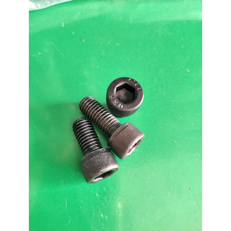 M10x120 Baut L Baja Hitam Socket head Kunci L10x120
