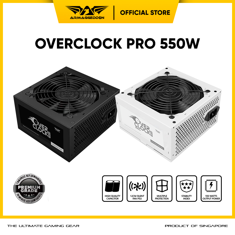 Armaggeddon Overclock Pro 200W / 350W / 450W / 550W Ordinary Power Supply