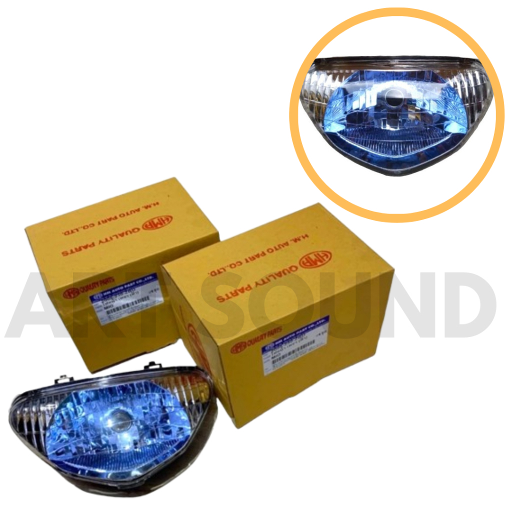 Reflektor Mio Sporty HMA Thailand Rumah Lampu Mio Sporty Smoke Blue