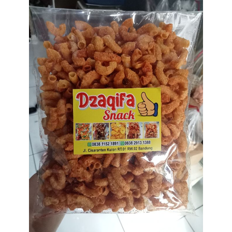 

macaroni pedas bumbu tabur kemasan 250g