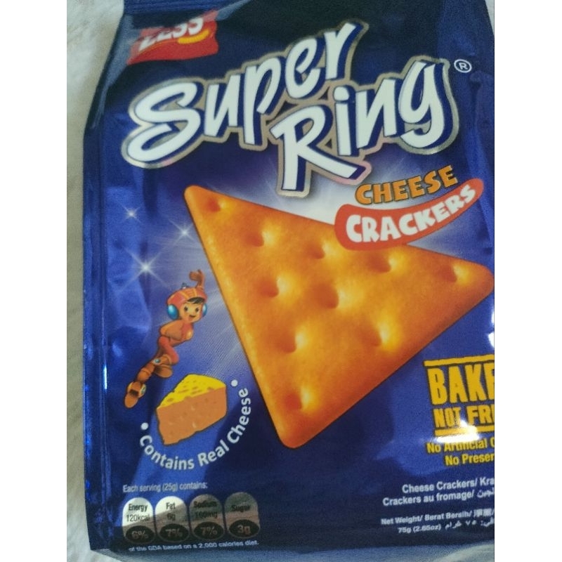 

Zess Super Ring Cheese Crackers 75 gr