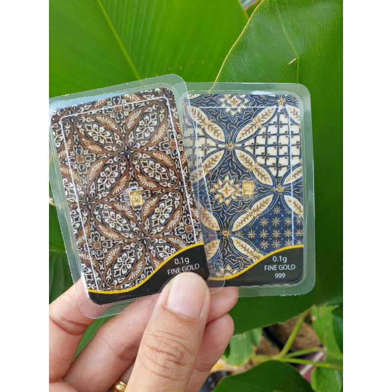 Emas Murni Minigold 0.1 Gram Fine Gold 999