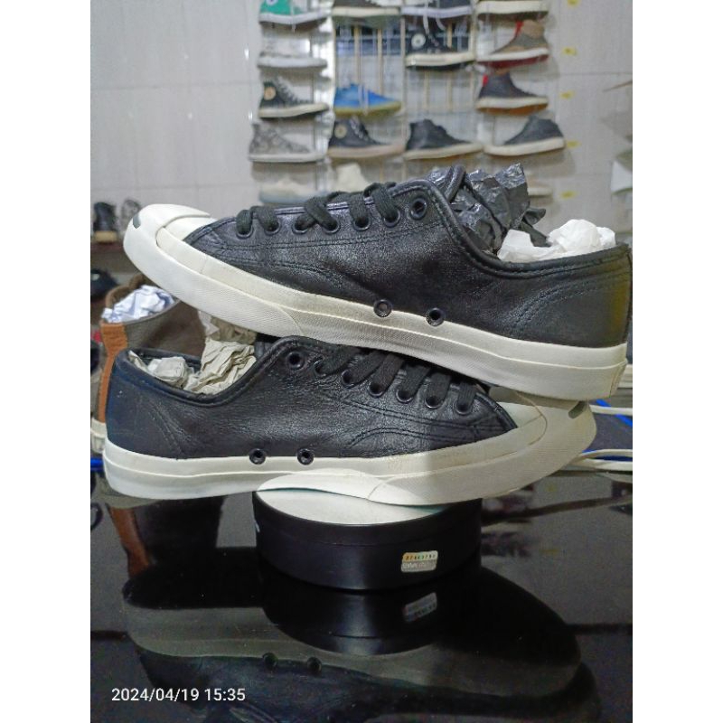 Converse Jack Purcell High Kulit Leather Size 42