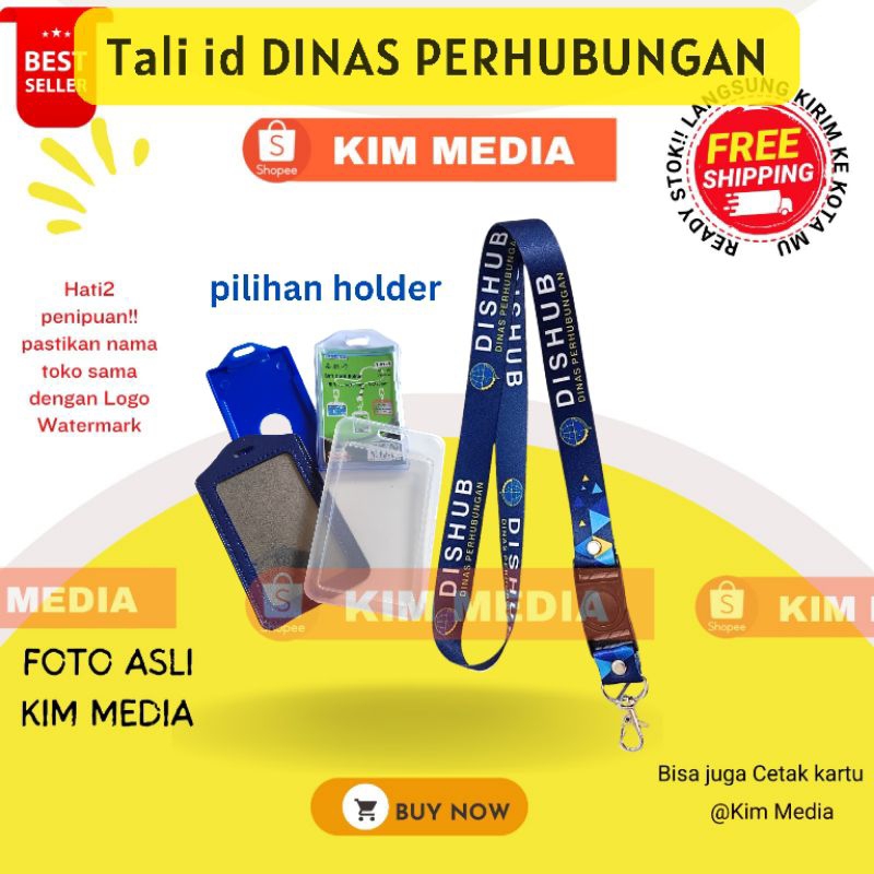 

Tali IDcard DISHUB DINAS PERHUBUNGAN l Tali Lanyard DISHUB l Tali Dinas Perhubungan l Tali Gantungan Dishub l Kalung DINAS PERHUBUNGAN l READY STOK l TERMURAH Harga GROSIR ECER SATUAN l #DISHUB #DINAS