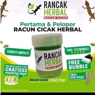 RACUN CICAK HERBAL Racak original