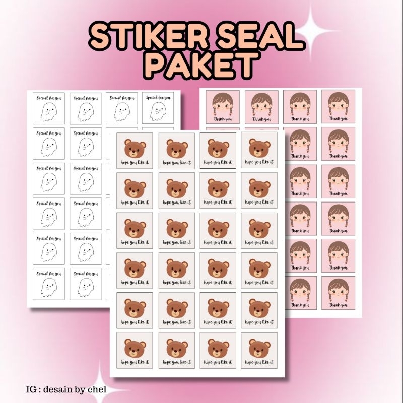 

[BISA CUSTOM] STICKER SEGEL PAKET TERMURAH | STIKER PER LEMBAR