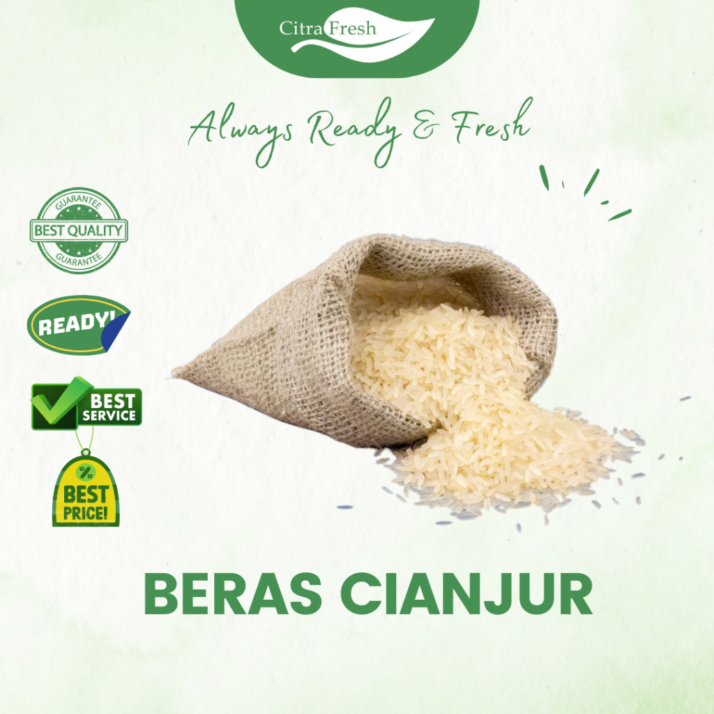 

CITRA FRESH - Beras Cianjur 1 Kg - Selalu Ready dan Fresh
