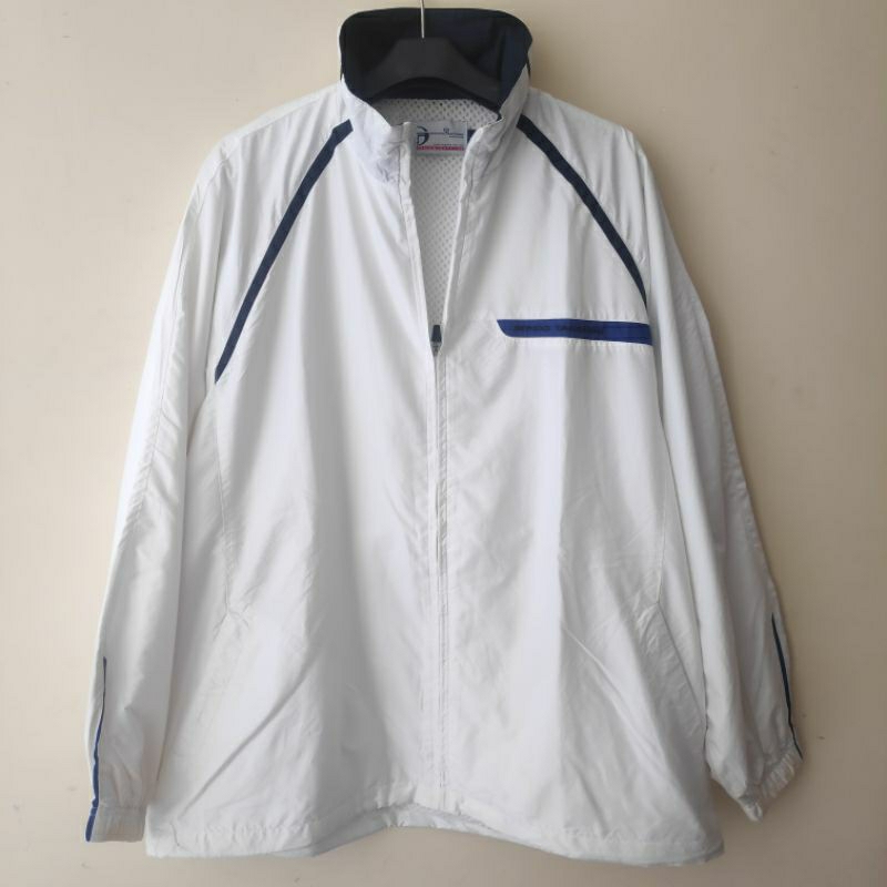 JACKET WINDBRAKER PUTIH SERG1O TACC1NII
