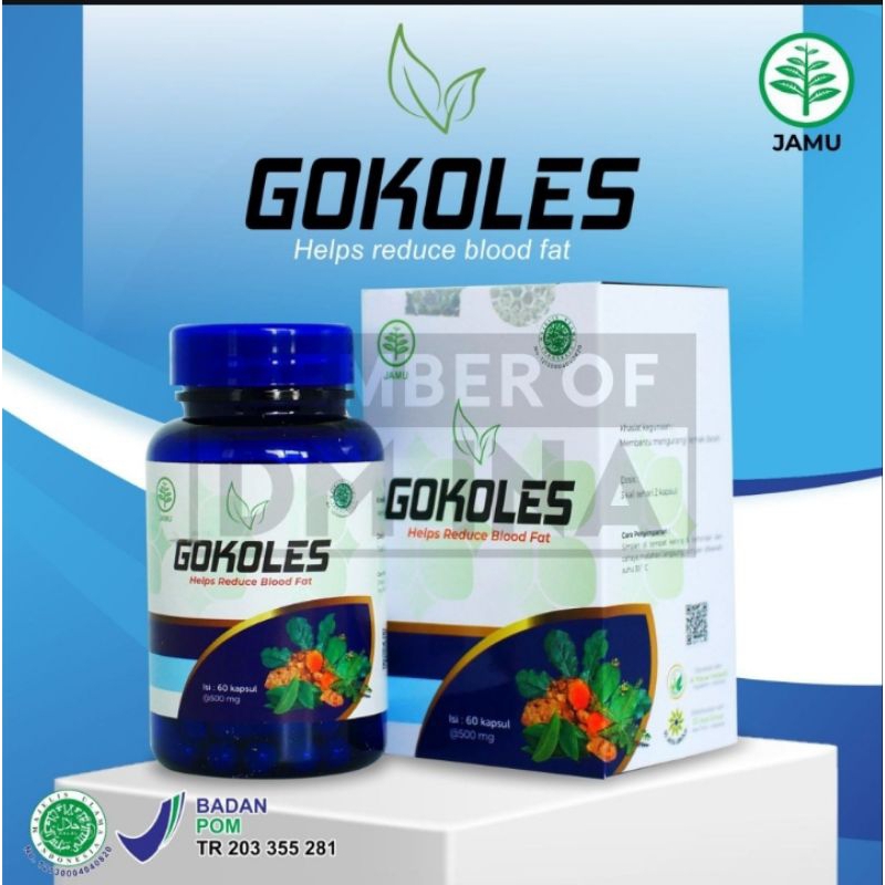 OBAT KOLESTROL GOKOLES 100% ASLI
