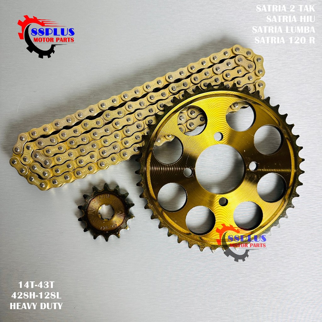 GEAR GIR SET GEAR GIR PAKET SATRIA 2 TAK SATRIA HIU SATRIA LUMBA SATRIA R 120