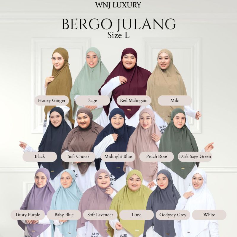 bergo Julang ORI bergo wanoja julang