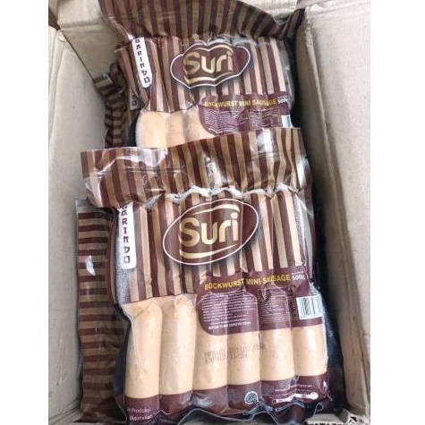 

Suri Bockwurst Mini Sausage 500g
