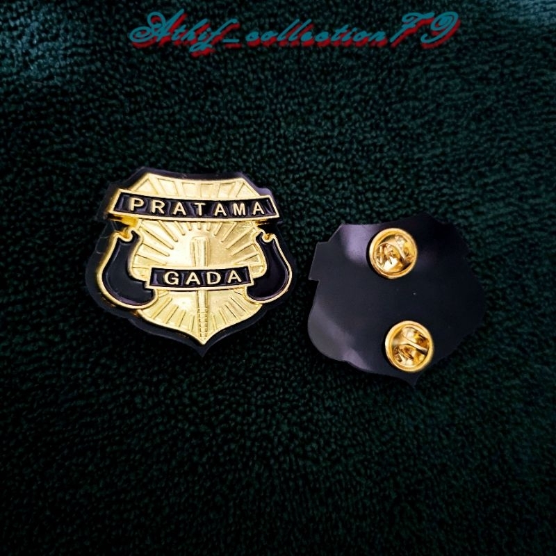 Pin Gada Pratama Akrilik Magnet Gada Pratama Akrilik Hitam