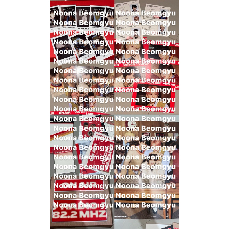 READY STOCK SHARING TXT DECO KIT 2024 - SET D ONLY