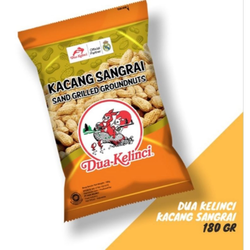 

Dua Kelinci Kacang Sangrai 180 g