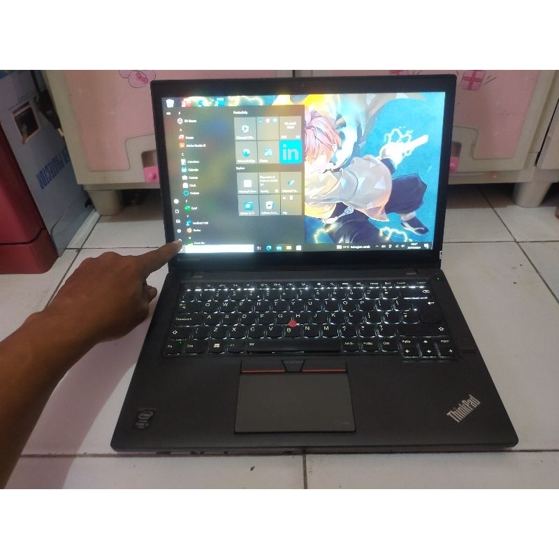 Laptop Lenovo ThinkPad T440s Core i7 Gen 5 Ram12GB SSD 256GB TOUCHSCRE