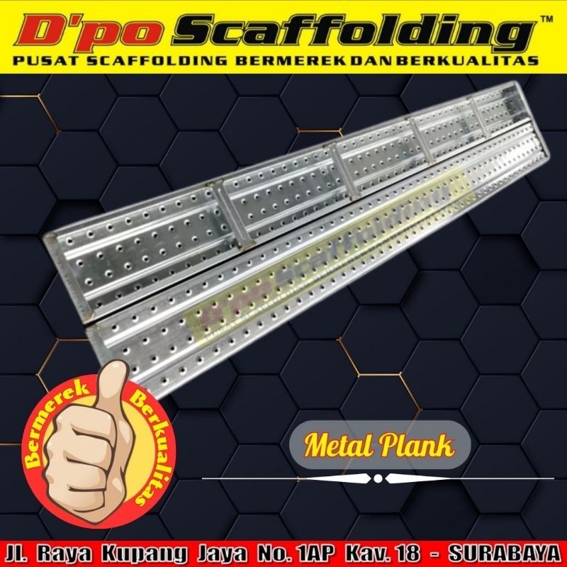 Metal Plank Scaffolding (BEUM TERMASUK ONGKOS KIRIM)