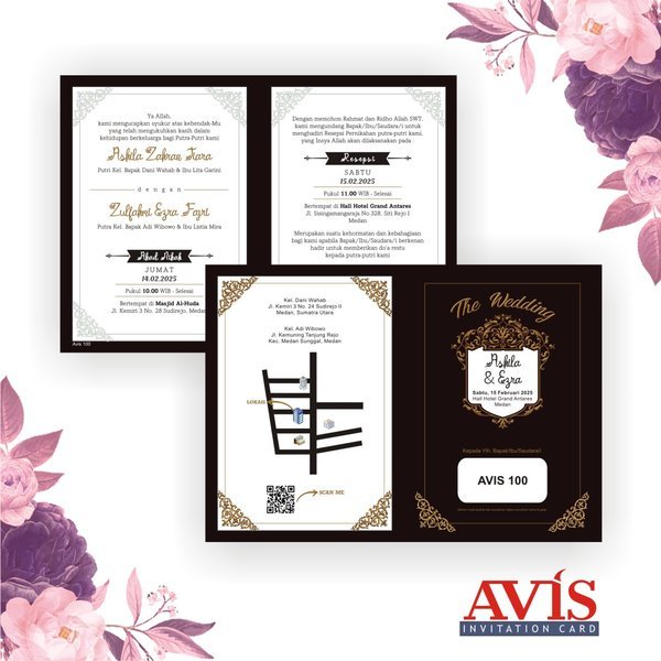 Undangan Pernikahan Undangan Pernikahan Murah Terbaru Undangan Custom Undangan Aesthetic Undangan Se
