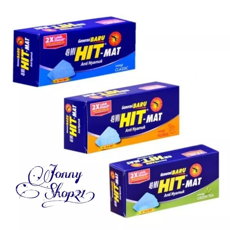 Hit mat anti nyamuk isi ulang 18+9's dan 48+6pcs