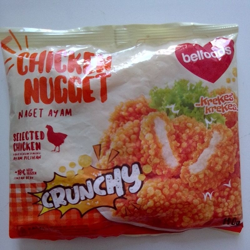 

BELFOODS Chicken Nugget Crunchy 140 gr