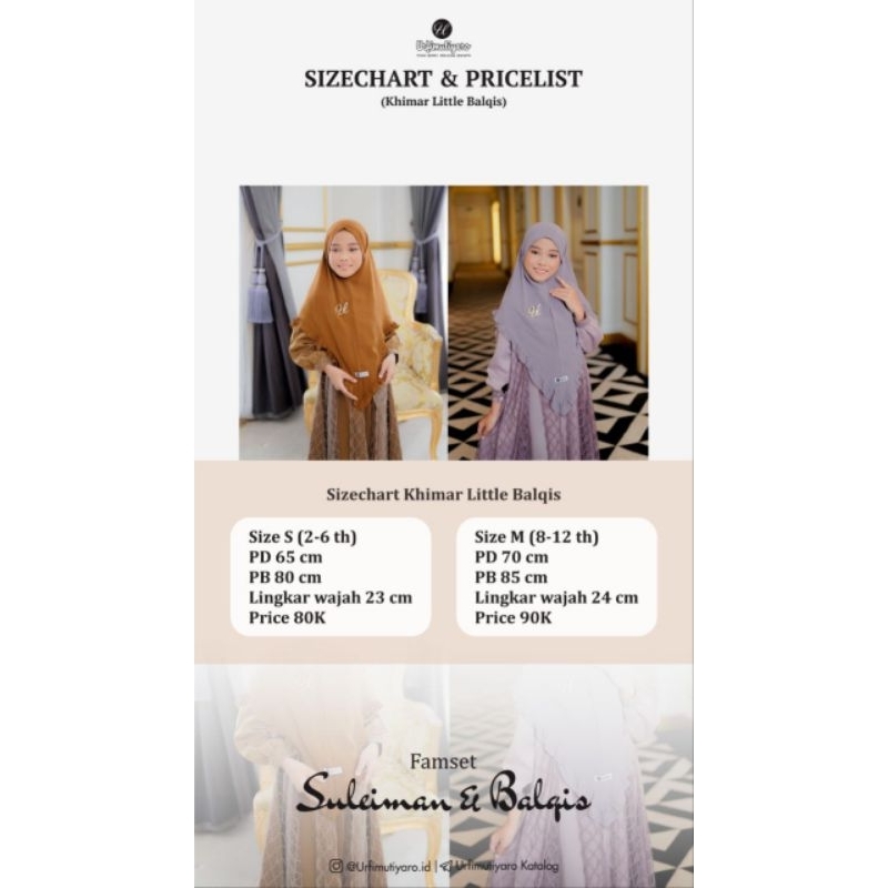 Bergo kids balqis by urfimutiyaro