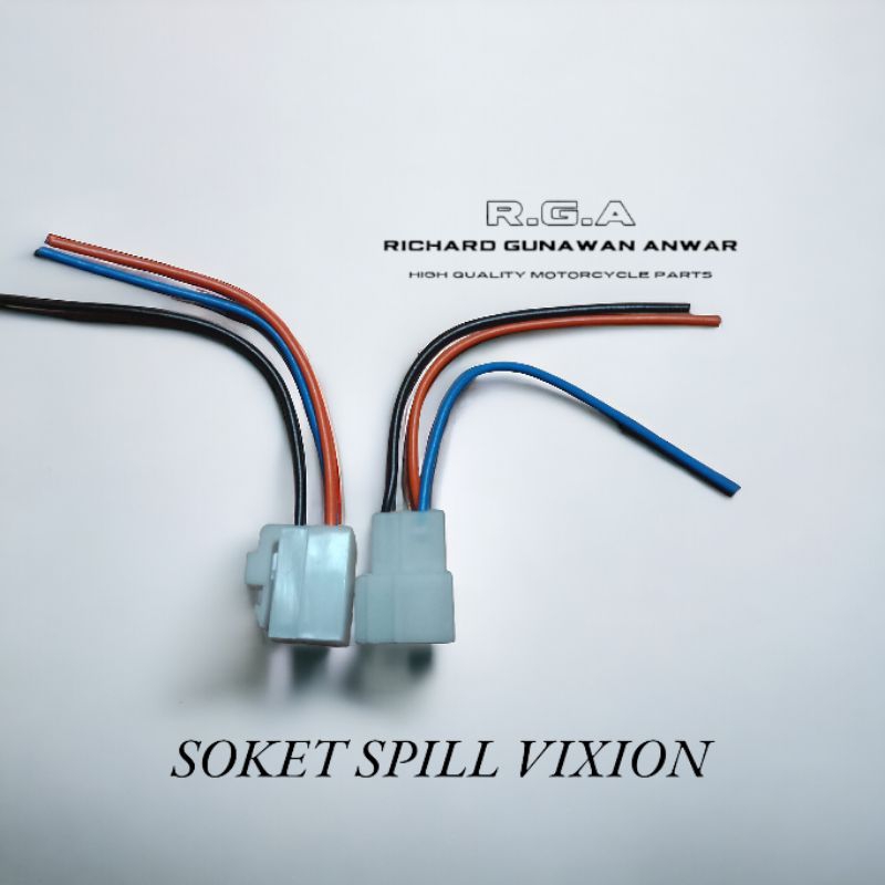 Kabel Soket Spull Vixion Old New Soket Spull Yamaha Vixion