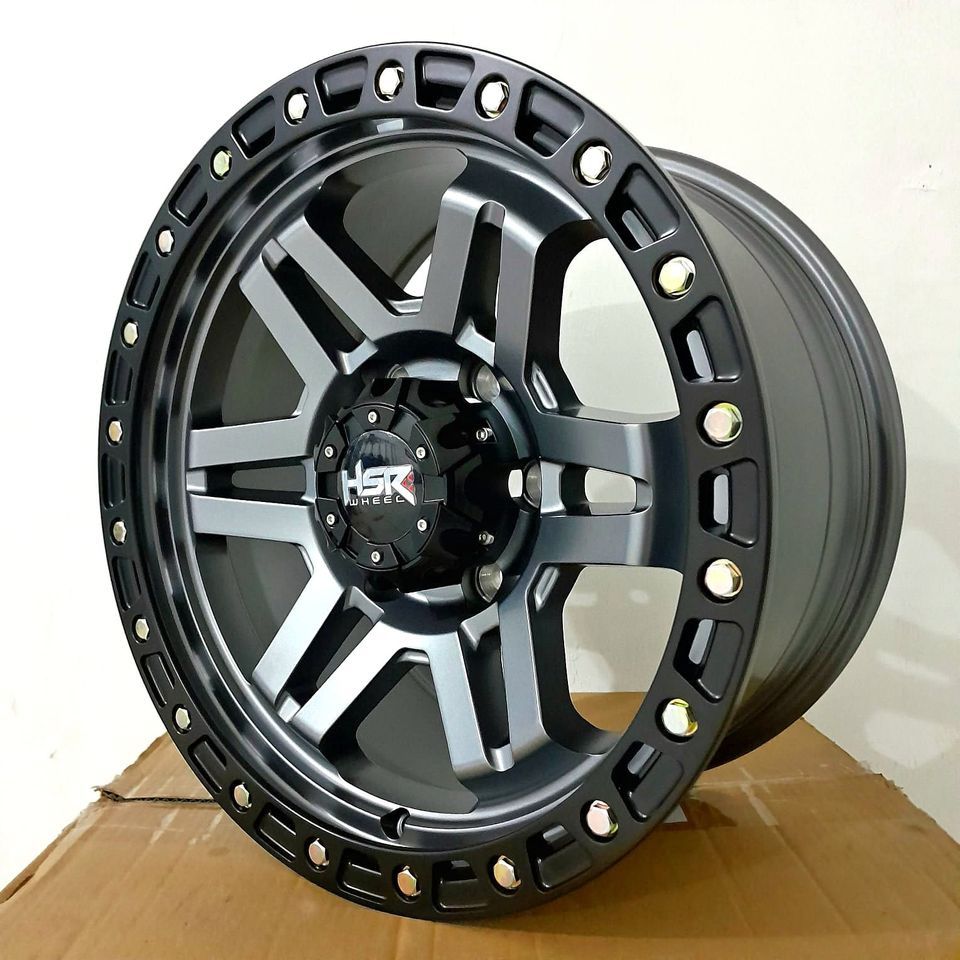 Velg Offroad HSR Ring 17 Hole 6X139.7 Cocok Untuk Pajero Fortuner Hilux Dll