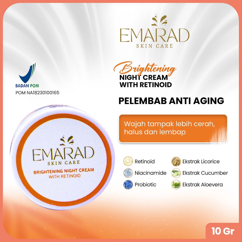 Night Cream Brightening with Retinoid/Night Cream EMARAD