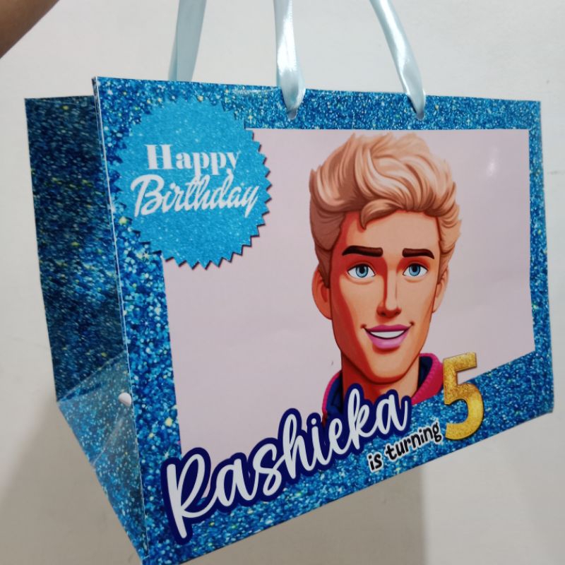 

COCOMELON BARBIE KEN PAPERBAG BENTO TAS SNACK ULTAH