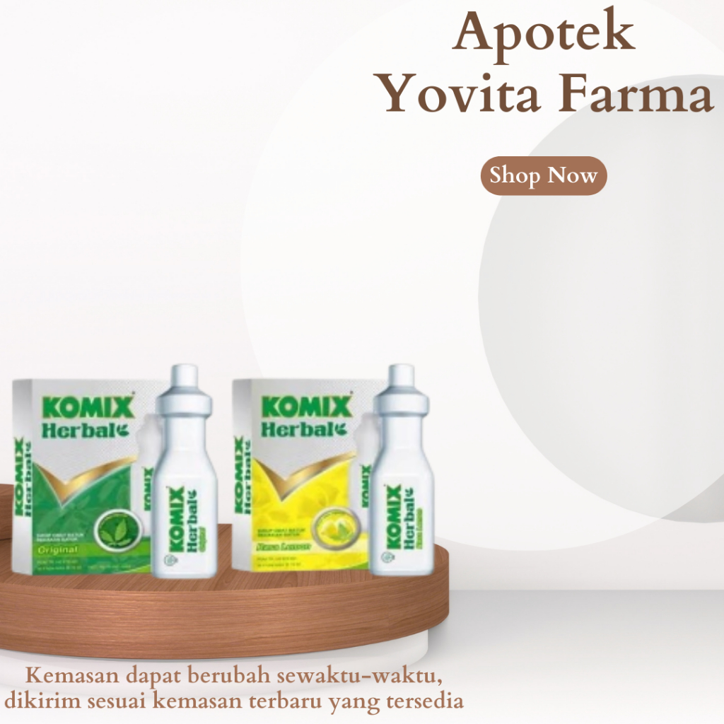 Komix Herbal 15 mL 4 botol tube