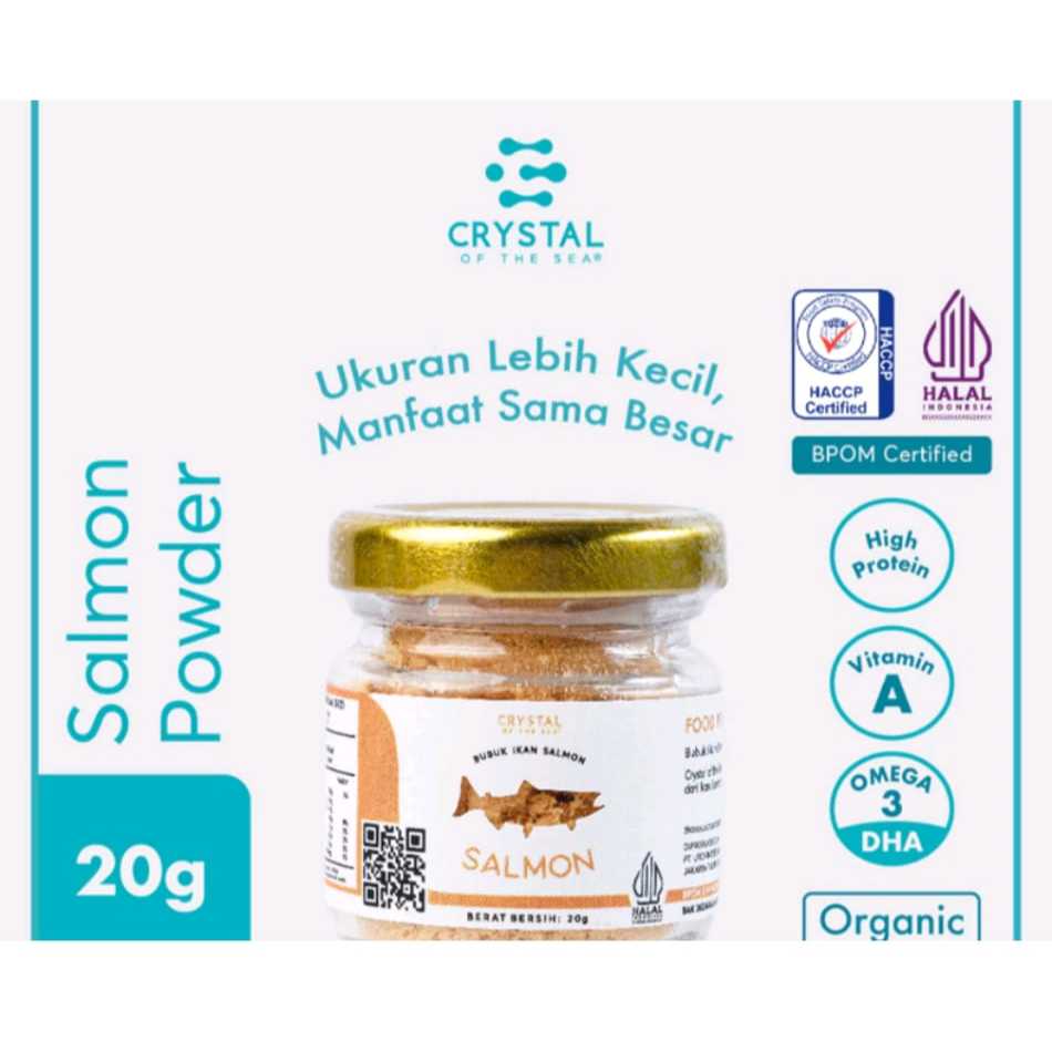 

Crystal of The Sea Ikan Salmon bubuk 20g