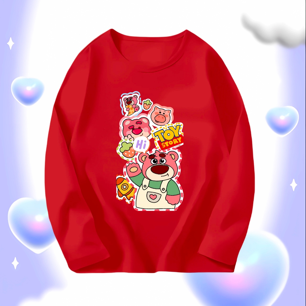 kaos baju anak lotso toy story lengan panjang