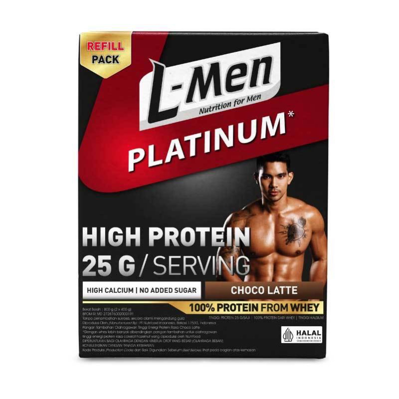 

L-Men Platinum Refill Choco Latte 800gr