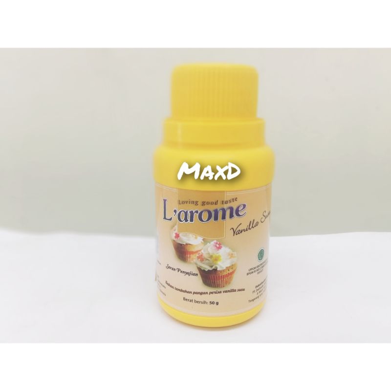 

Larome Perisa Vanilla Susu Bubuk 50 gr 1Pcs